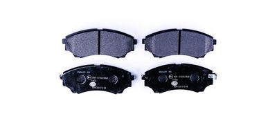 Комплект тормозных колодок, дисковый тормоз HELLA 8DB 355 012-381