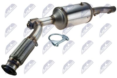 Сажевый / частичный фильтр, система выхлопа ОГ NTY DPF-VW-009