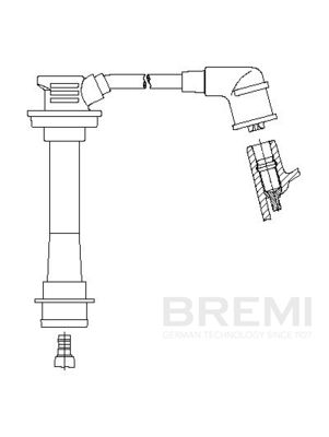 Augstsprieguma vads BREMI 6A61/40