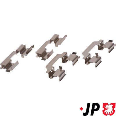 Комплектующие, колодки дискового тормоза JP GROUP 1463650610