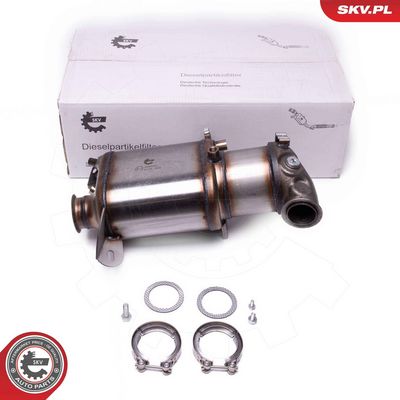Nosēdumu-/Daļiņu filtrs, Izplūdes gāzu sistēma ESEN SKV 62SKV521