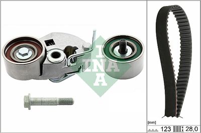 Комплект ремня ГРМ Schaeffler INA 530 0542 10