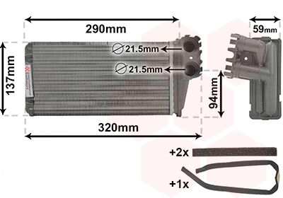 Siltummainis, Salona apsilde VAN WEZEL 40006227