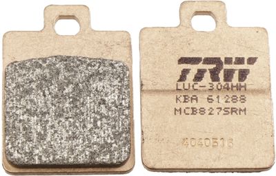 TRW MCB827SRM Bremžu uzliku kompl., Disku