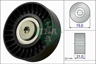 Parazīt-/Vadrullītis, Ķīļrievu siksna Schaeffler INA 532 0647 10
