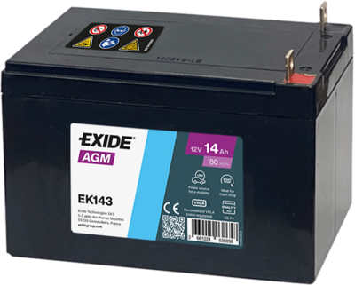 Startera akumulatoru baterija EXIDE EK143