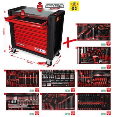 Instrumentu ratiņi KS TOOLS 825.8660