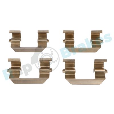 Комплектующие, колодки дискового тормоза RAP BRAKES R-U0159