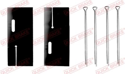 Piederumu komplekts, Disku bremžu uzlikas QUICK BRAKE 109-0908