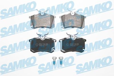 Комплект тормозных колодок, дисковый тормоз SAMKO 5SP1508