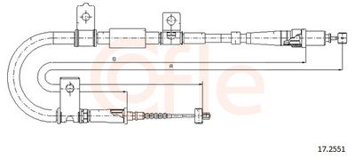 Trose, Stāvbremžu sistēma COFLE 92.17.2551