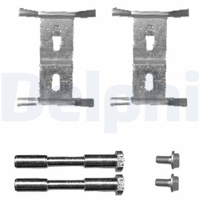 Piederumu komplekts, Disku bremžu uzlikas DELPHI LX0449