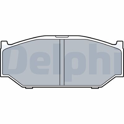 Bremžu uzliku kompl., Disku bremzes DELPHI LP3544