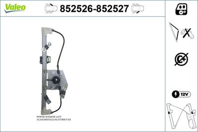 Стеклоподъемник VALEO 852526