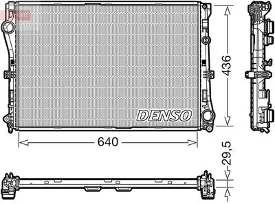 Radiators, Motora dzesēšanas sistēma DENSO DRM17104