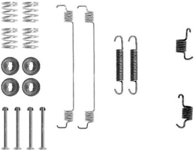 Комплектующие, тормозная колодка HELLA 8DZ 355 200-511