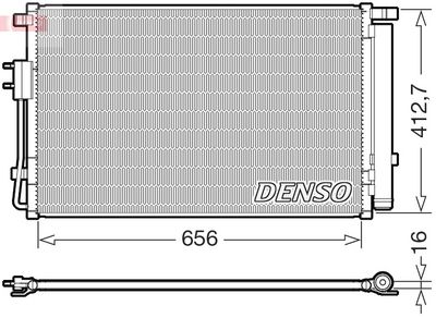 Kondensators, Gaisa kond. sistēma DENSO DCN43022