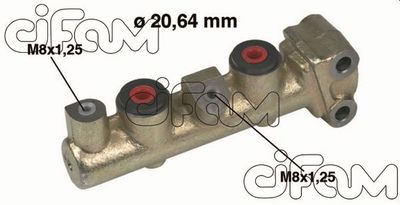 Galvenais bremžu cilindrs CIFAM 202-038