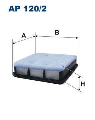 Gaisa filtrs FILTRON AP 120/2