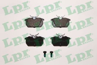 Комплект тормозных колодок, дисковый тормоз LPR 05P101
