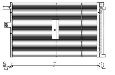 Kondensators, Gaisa kond. sistēma NRF 350462