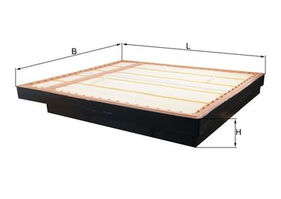 Gaisa filtrs KNECHT LX 747