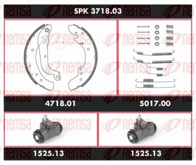 Bremžu komplekts, Trumuļu bremzes REMSA SPK 3718.03
