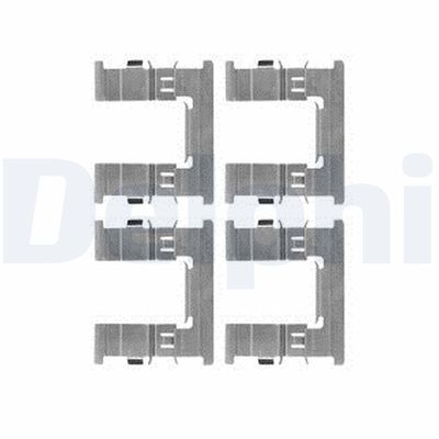 Piederumu komplekts, Disku bremžu uzlikas DELPHI LX0607