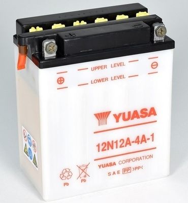 YUASA 12N12A4A1 Startera akumulatoru baterija