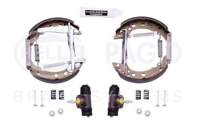 Bremžu loku komplekts HELLA PAGID 8DB 355 003-741
