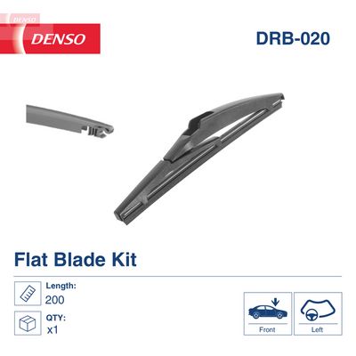 DENSO DRB020 Stikla tīrītāja slotiņa