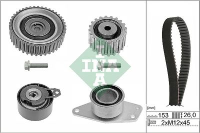 Комплект ремня ГРМ Schaeffler INA 530 0194 10