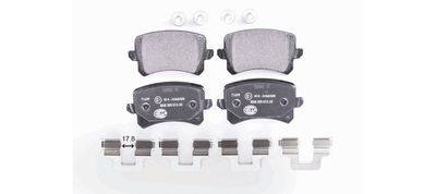 Bremžu uzliku kompl., Disku bremzes HELLA 8DB 355 025-331