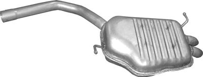 Глушитель выхлопных газов конечный POLMO 01.132