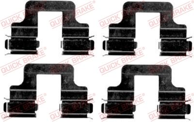 Комплектующие, колодки дискового тормоза QUICK BRAKE 109-1606