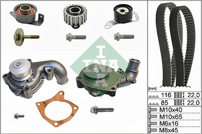 Ūdenssūknis + Zobsiksnas komplekts Schaeffler INA 530 0104 31