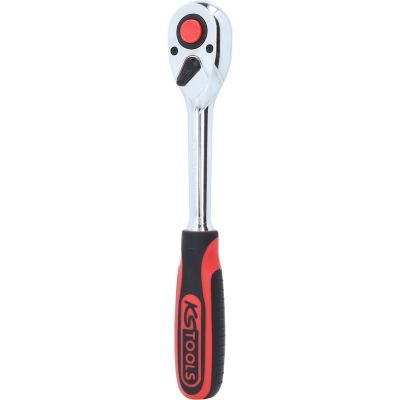 Uzgriežņu atslēga ar pārslēdzamu sprūdmehānismu KS TOOLS 915.1290