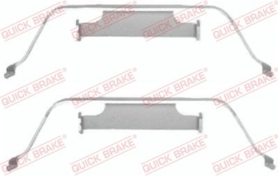 Piederumu komplekts, Disku bremžu uzlikas QUICK BRAKE 109-1638