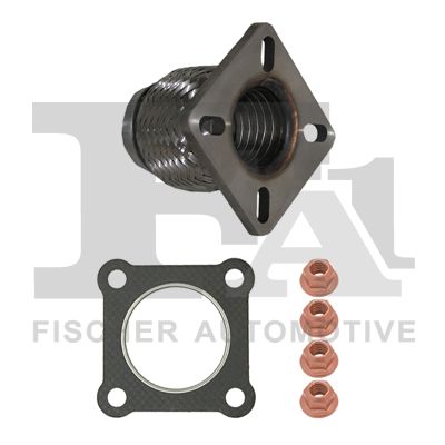 Gofrēta caurule, Izplūdes gāzu sistēma FA1 KF110015