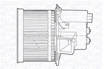Salona ventilators MAGNETI MARELLI 069412652010