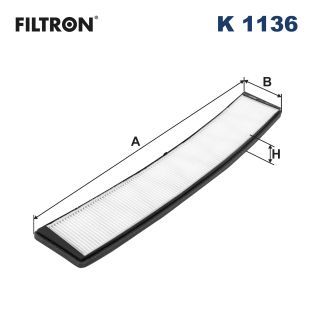 Фильтр, воздух во внутренном пространстве FILTRON K 1136