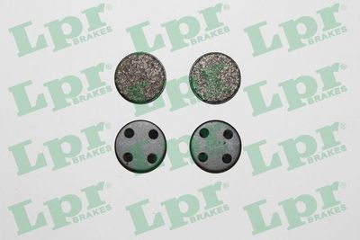 Комплект тормозных колодок, дисковый тормоз LPR 05P746