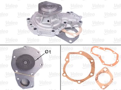 Ūdens sūknis, dzinēja dzesēšana VALEO 506316
