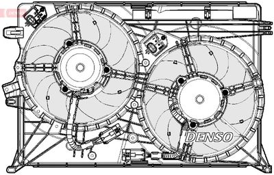 Ventilators, Motora dzesēšanas sistēma DENSO DER09075