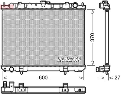 Radiators, Motora dzesēšanas sistēma DENSO DRM46039