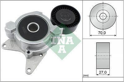 Натяжитель ремня, клиновой зубча Schaeffler INA 534 0174 10