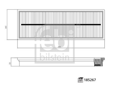 Filtrs, Salona telpas gaiss FEBI BILSTEIN 185267