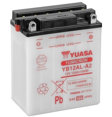 YUASA YB12ALA2 Startera akumulatoru baterija