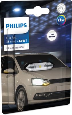 Лампа накаливания, фонарь освещения номерного знака PHILIPS 11854CU31B1