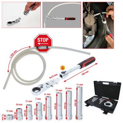 Atgaisošanas instrumentu kompl., galvenais bremžu cilindrs KS TOOLS 518.0320